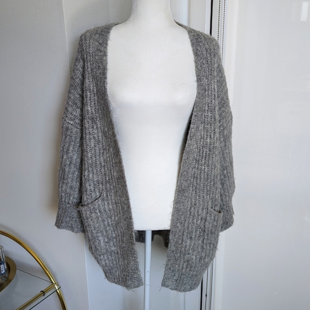 Super fuzzy, soft long cardigan sweater